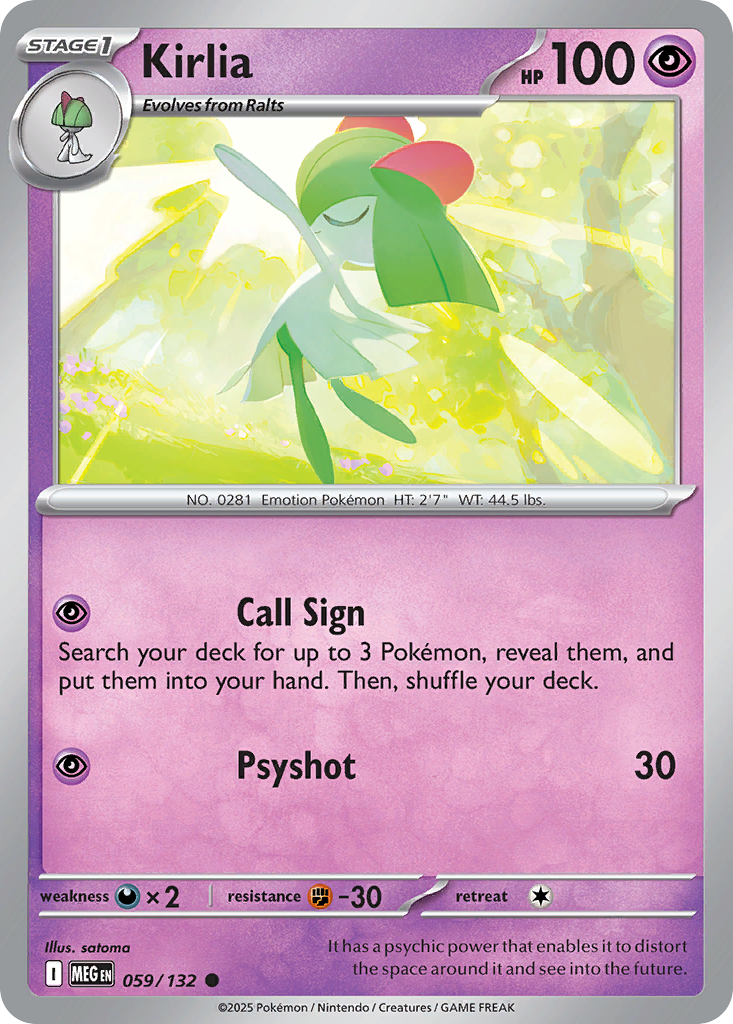 Kirlia - 059/132 - EN Kirlia - 059/132 - EN