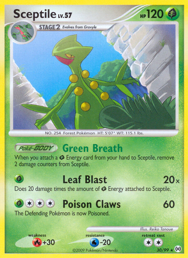Sceptile - 30/99 - EN