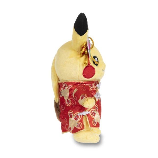 Lunar New Year: Costume Pikachu (Female) Plush - 23.1 cm