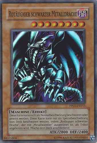 Rotäugiger schwarzer Metalldrache - Yu-Gi-Oh!