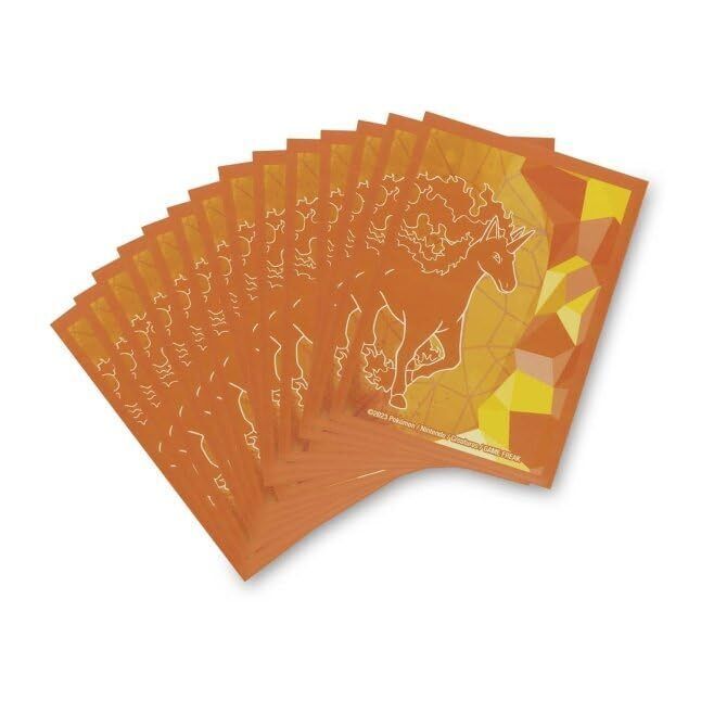 Pokemon Center Original Deck Sleeves Rapidash flames & Fairies Pokemon Center Original Deck Sleeves Rapidash flames & Fairies