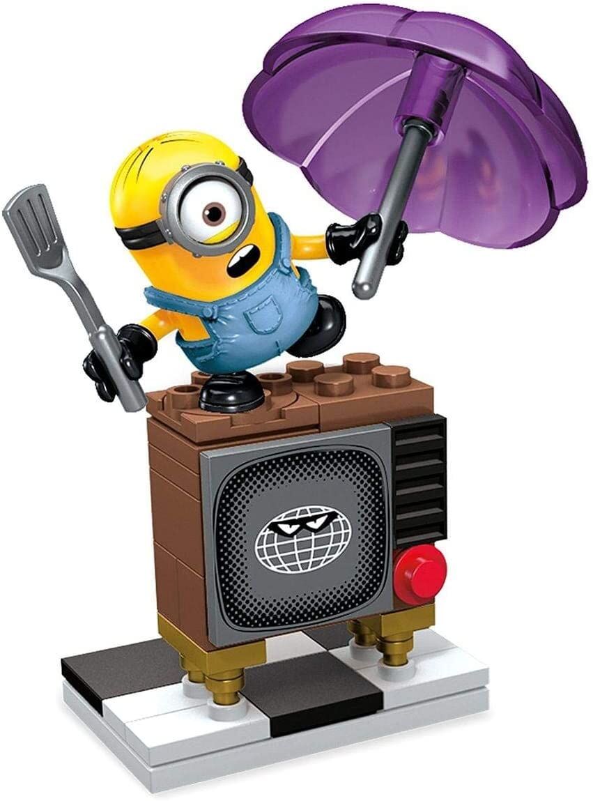Minions Mega Bloks 37-Piece Construction Set, Silly TV