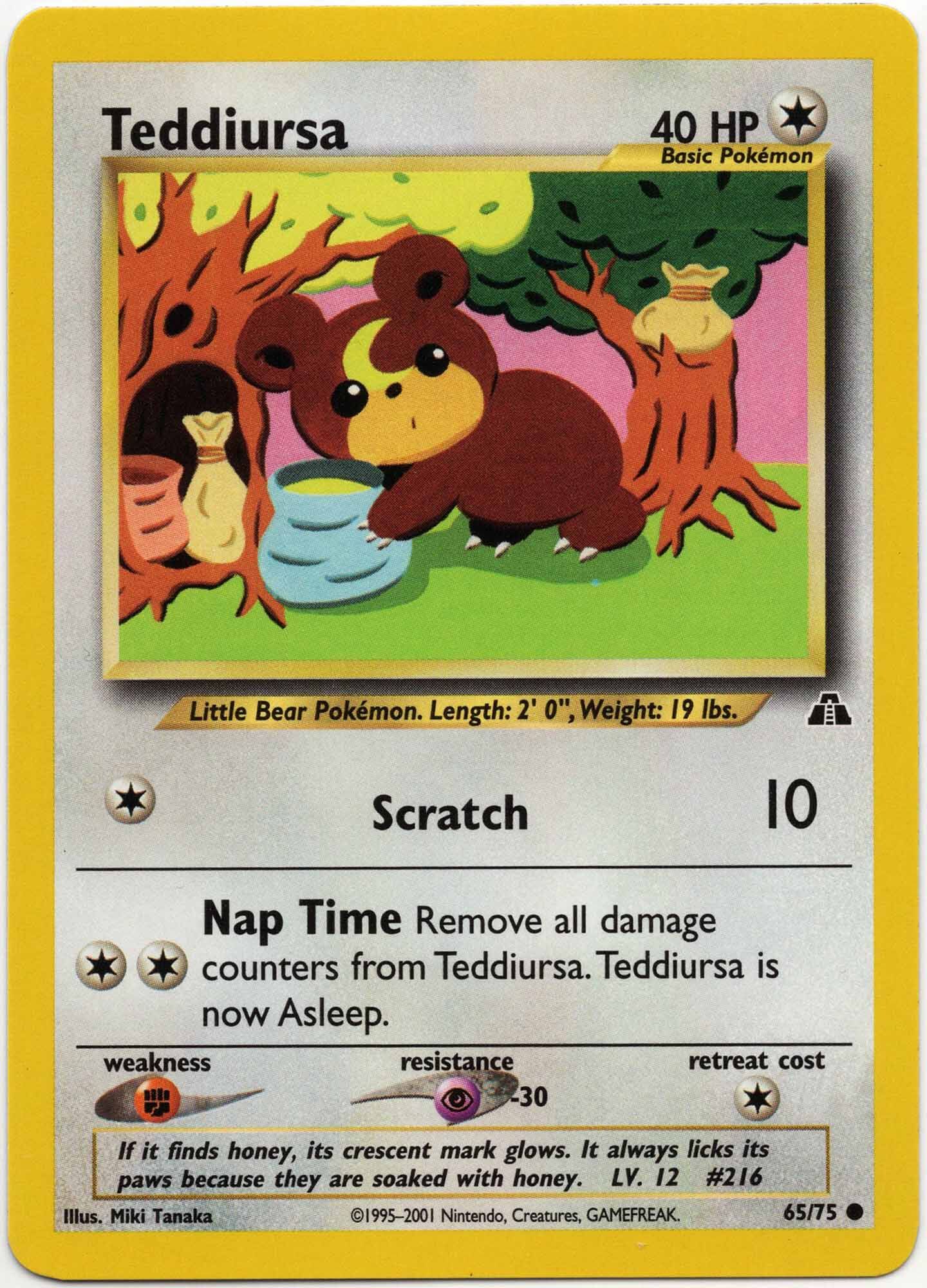teddiursa-65-75-pok-mon-tcg Teddiursa - 65/75 - Pokémon TCG