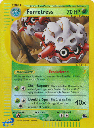 Forretress - 56/144 - Reverse Holo - EN