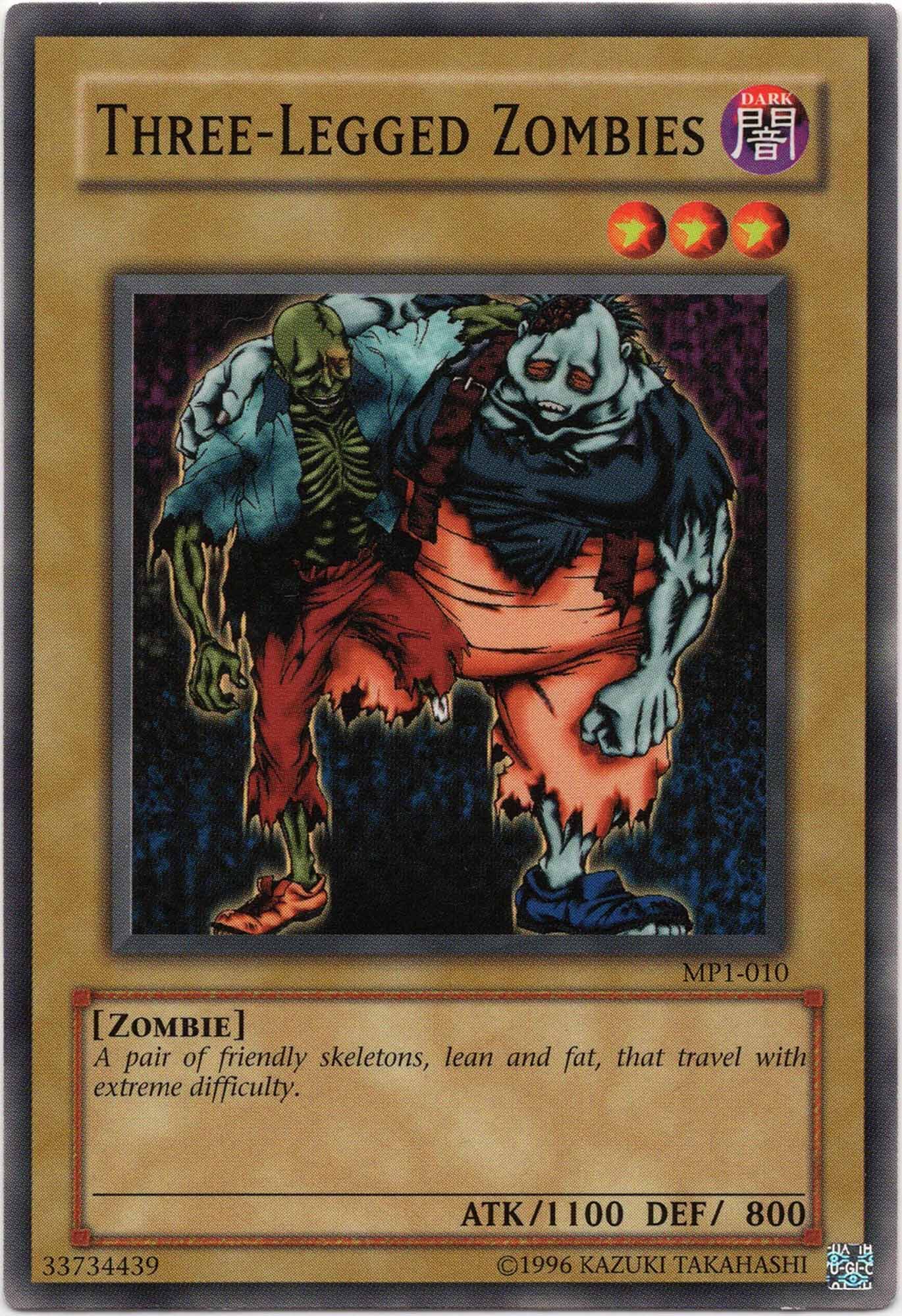 three-legged-zombies-mp1-010-common-near-mint Three-Legged Zombies - MP1-010 - Common (Near Mint)