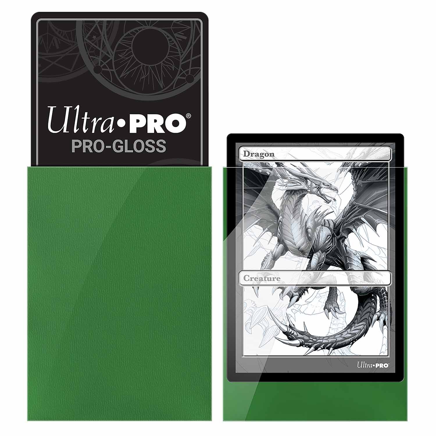 Ultra PRO Sleeves / Hüllen Green Standard Size (50)