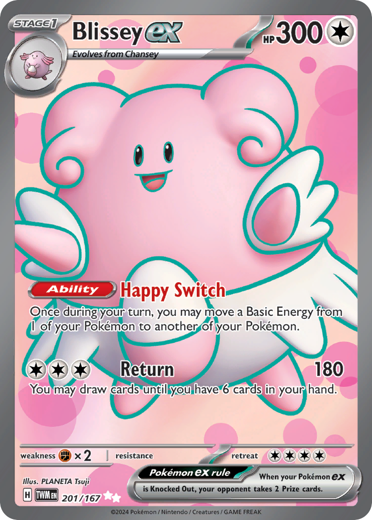 Blissey ex - 201/167 - EN