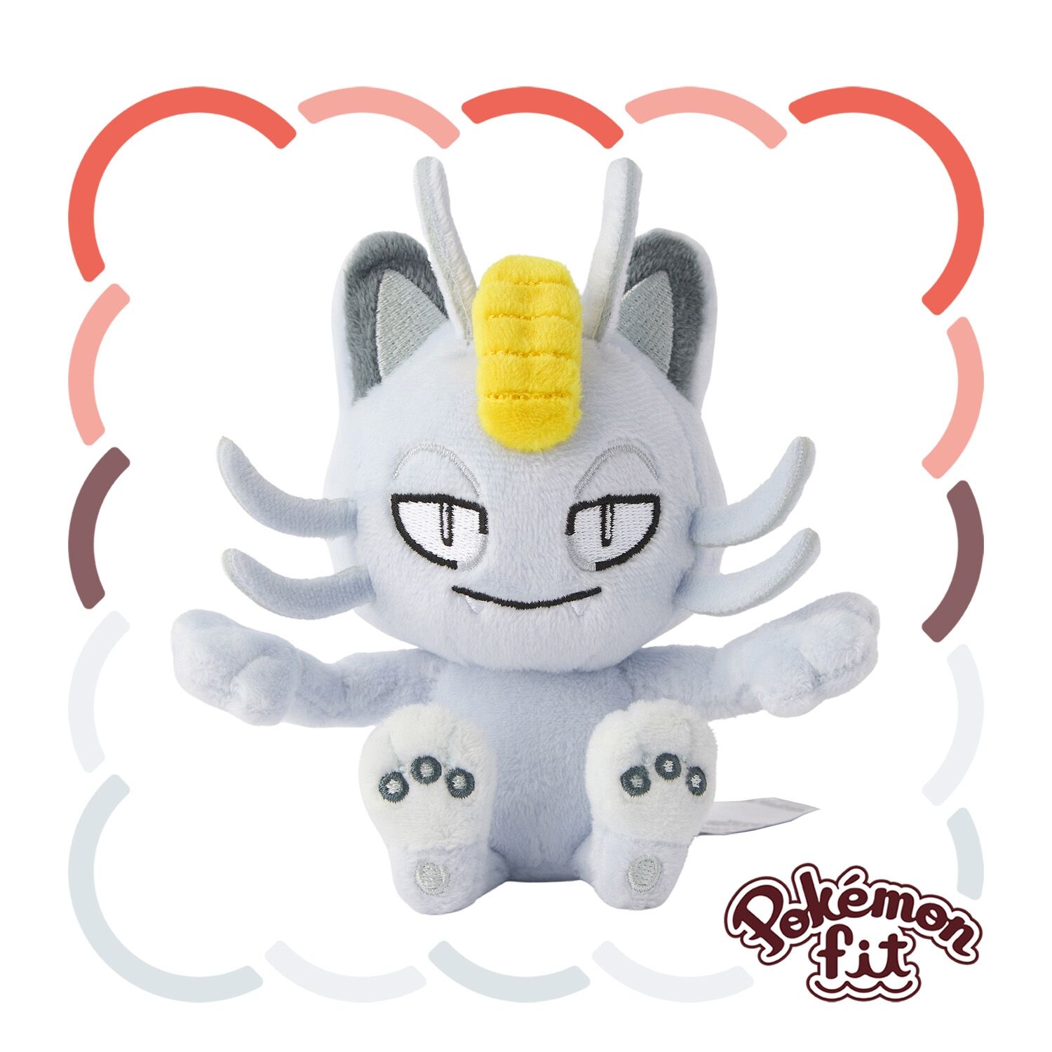 Meowth (Alolan Form) Sitting Cuties Plush - 13.0 cm Meowth (Alolan Form) Sitting Cuties Plush - 13.0 cm