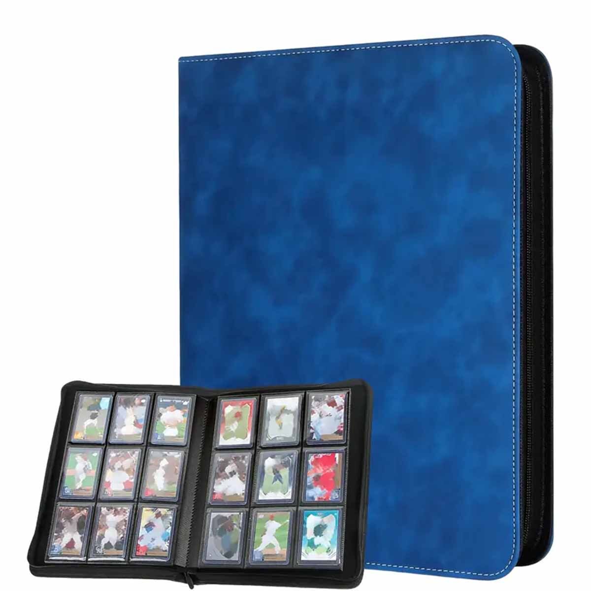 Toploader Binder Order Marmor Blau (288 Cards)