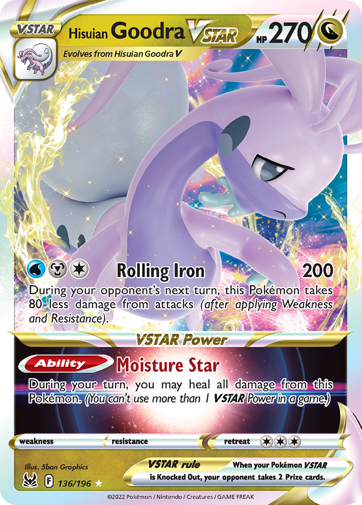 Hisuian Goodra VSTAR - 136/217 - EN