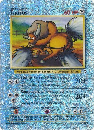 Tauros - 65/110 - Reverse Holo - EN Tauros - 65/110 - Reverse Holo - EN