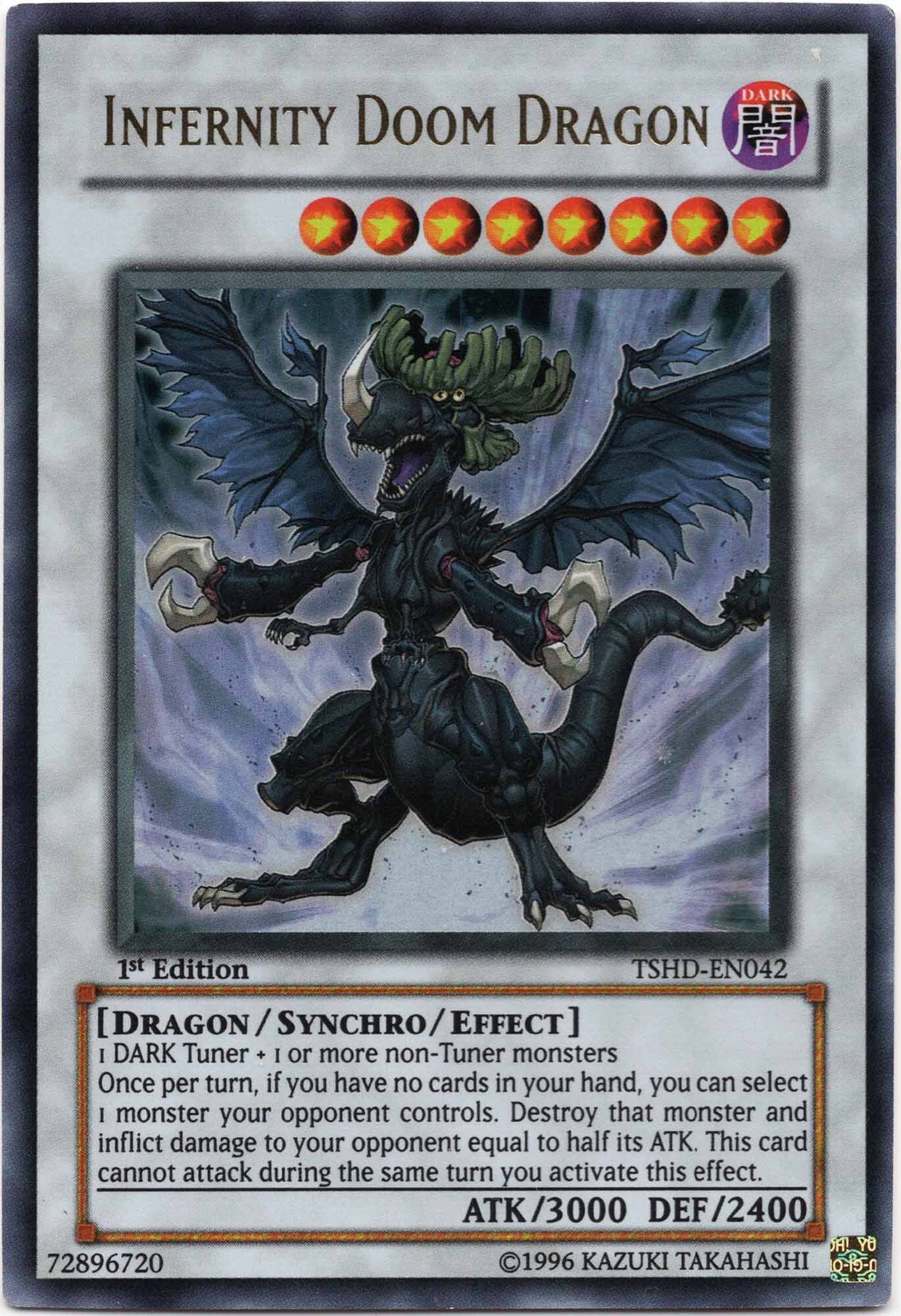 infernity-doom-dragon-tshd-en042-ultra-rare-1st-edition-lightly-played Infernity Doom Dragon - TSHD-EN042 - Ultra Rare - 1st Edition (Lightly Played)