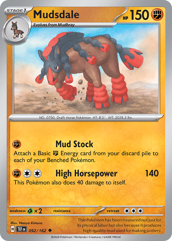 Mudsdale - 092/162 - EN Mudsdale - 092/162 - EN