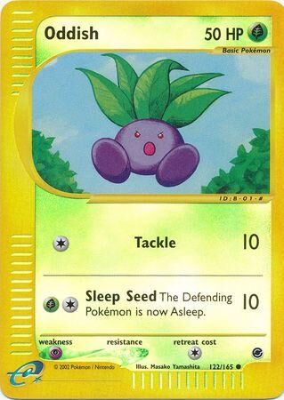 Oddish - 122/165 - Reverse Holo - EN