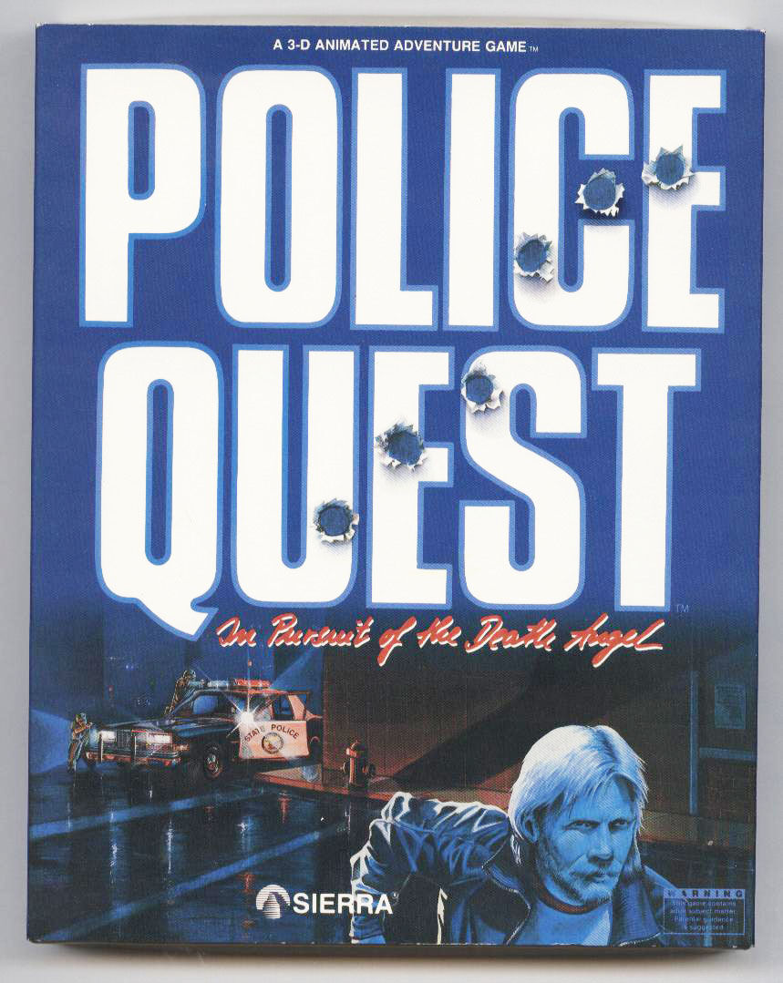 police_quest_1 Police Quest Original PC Game 1987