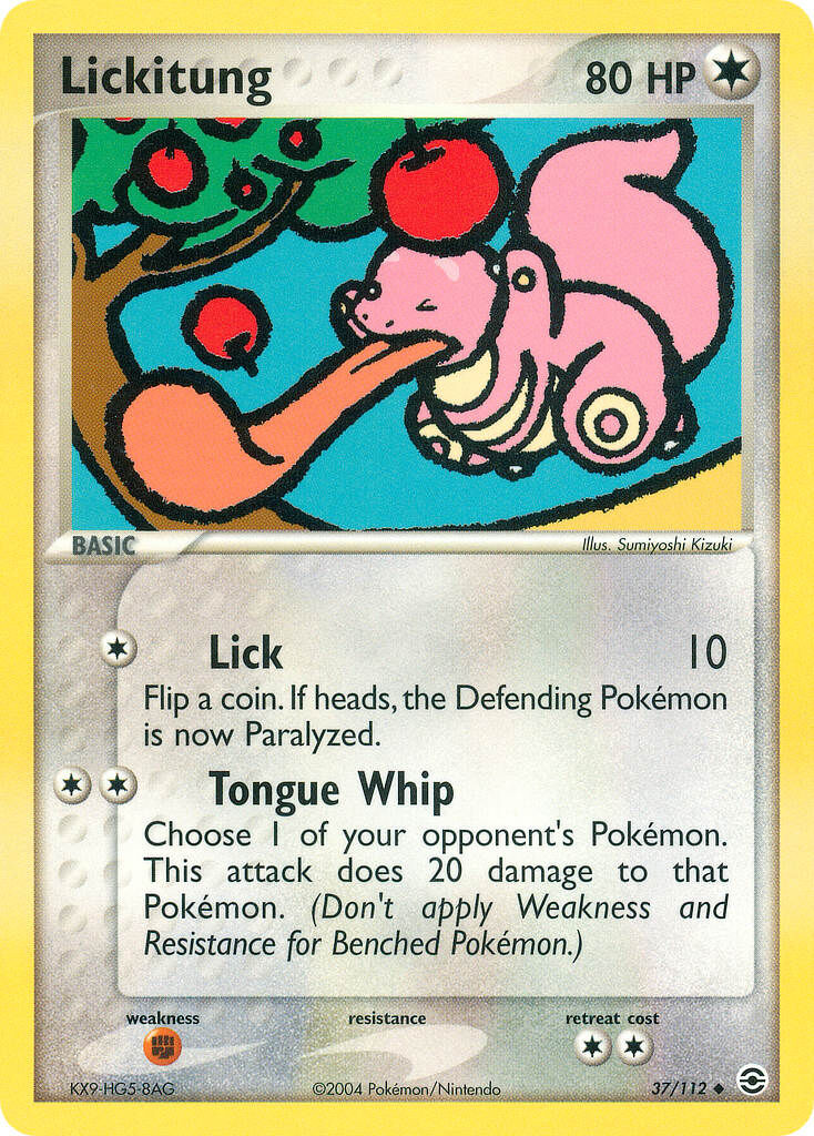 Lickitung - 37/112 - EN