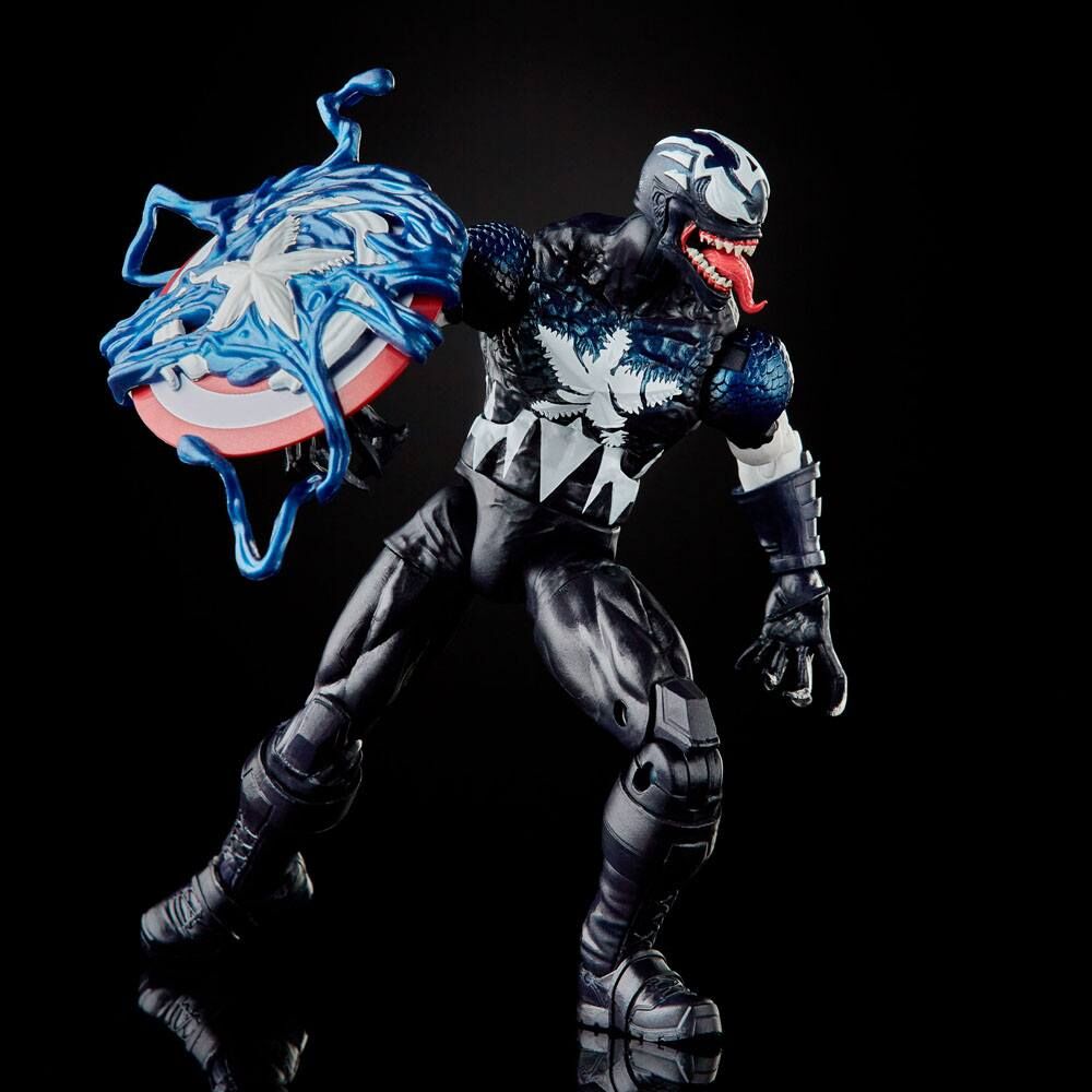 Spider-Man: Maximum Venom Marvel Legends Series Actionfigur Venomized Captain America 15 cm