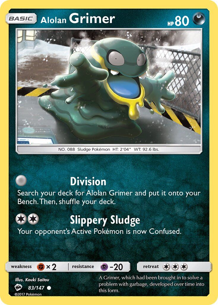 alolan-grimer-83-147-pokemon-tcg-lightly-played-en Alolan Grimer - 83/147 - Pokémon TCG - Lightly Played - EN