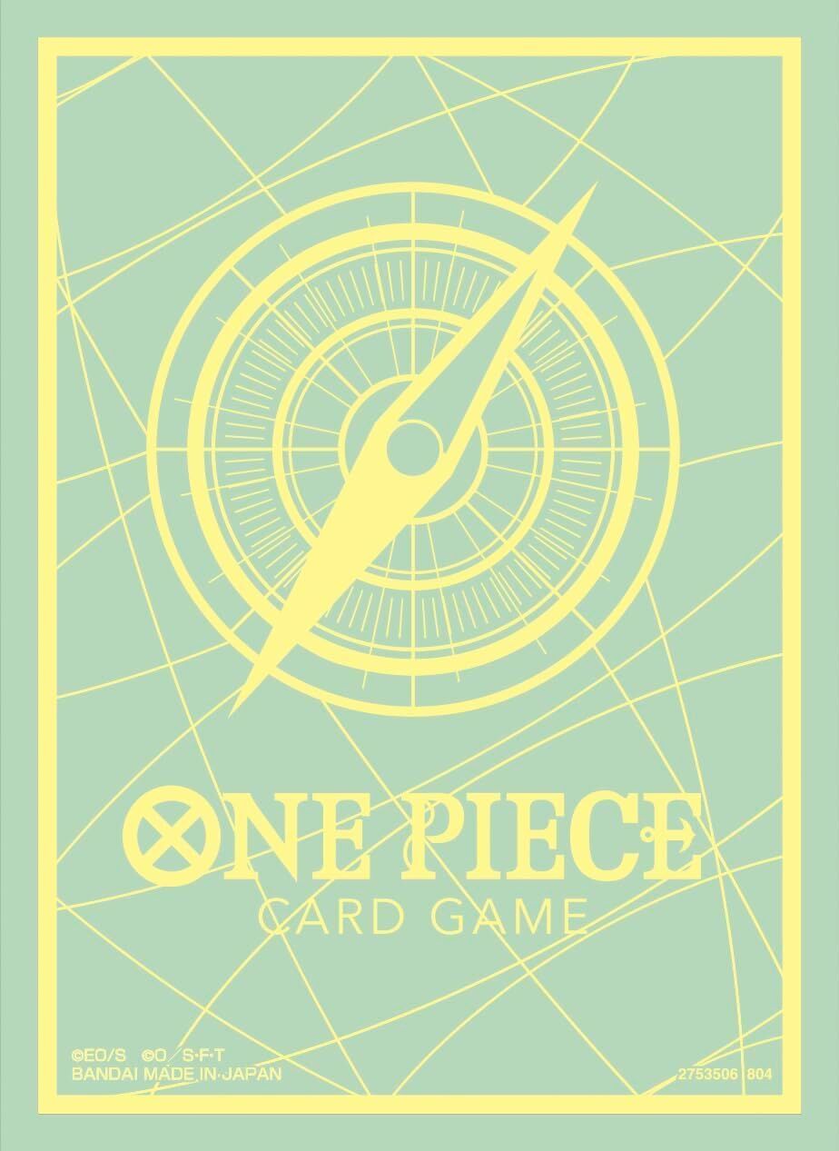 One Piece Card Game - Mint Green & Lemon Compass Official Sleeves Set No. 9 (70 Sleeves) One Piece Card Game - Mint Green & Lemon Compass Official Sleeves Set No. 9 (70 Sleeves)