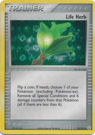 Life Herb - 90/101 - Reverse Holo - EN