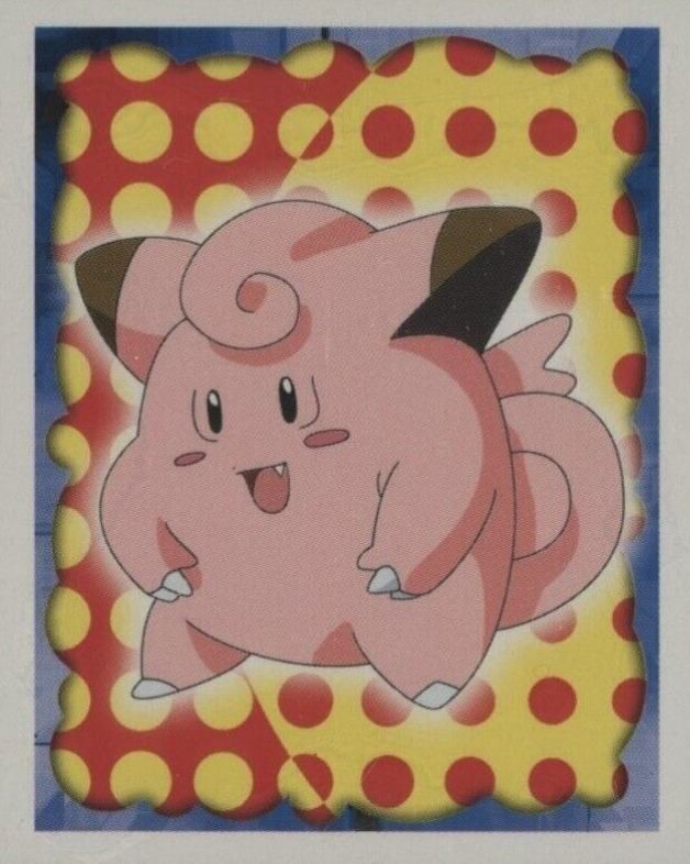 Clefairy - 35 - Merlin Sticker Series 1 Clefairy - 35 - Merlin Sticker Series 1