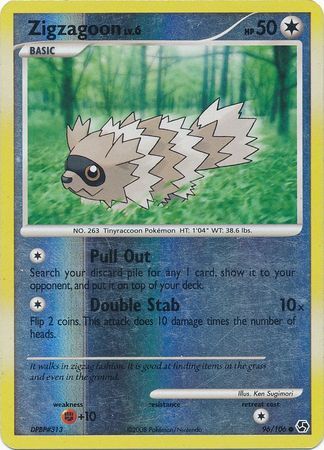 Zigzagoon - 96/106 - Reverse Holo - EN Zigzagoon - 96/106 - Reverse Holo - EN