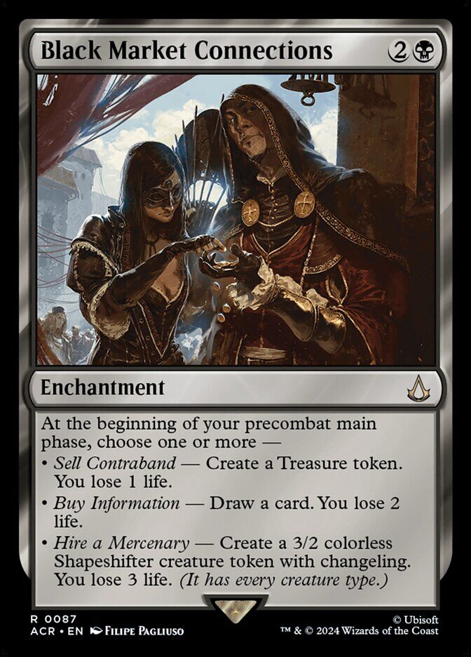 Black Market Connections - ACR 87 - Normal - EN - NM Black Market Connections - ACR 87 - Normal - EN - NM