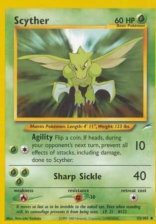 Scyther - 55/113 - Unlimited - EN
