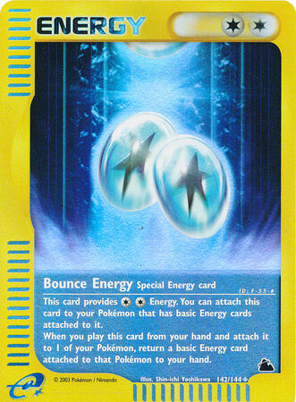 Bounce Energy - 142/144 - Reverse Holo - EN
