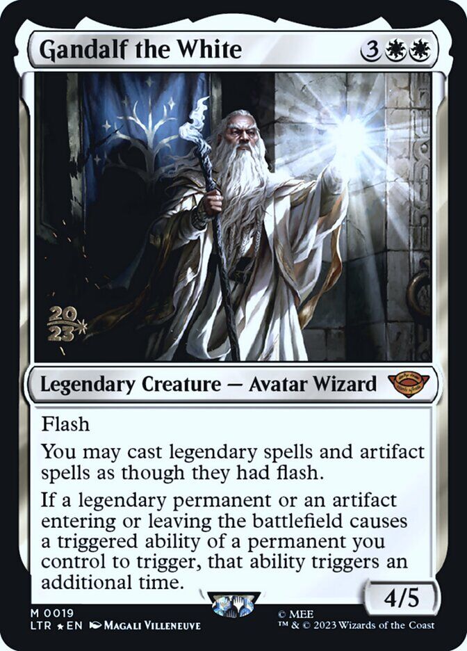 Gandalf the White - PLTR 19s - Foil - EN - NM
