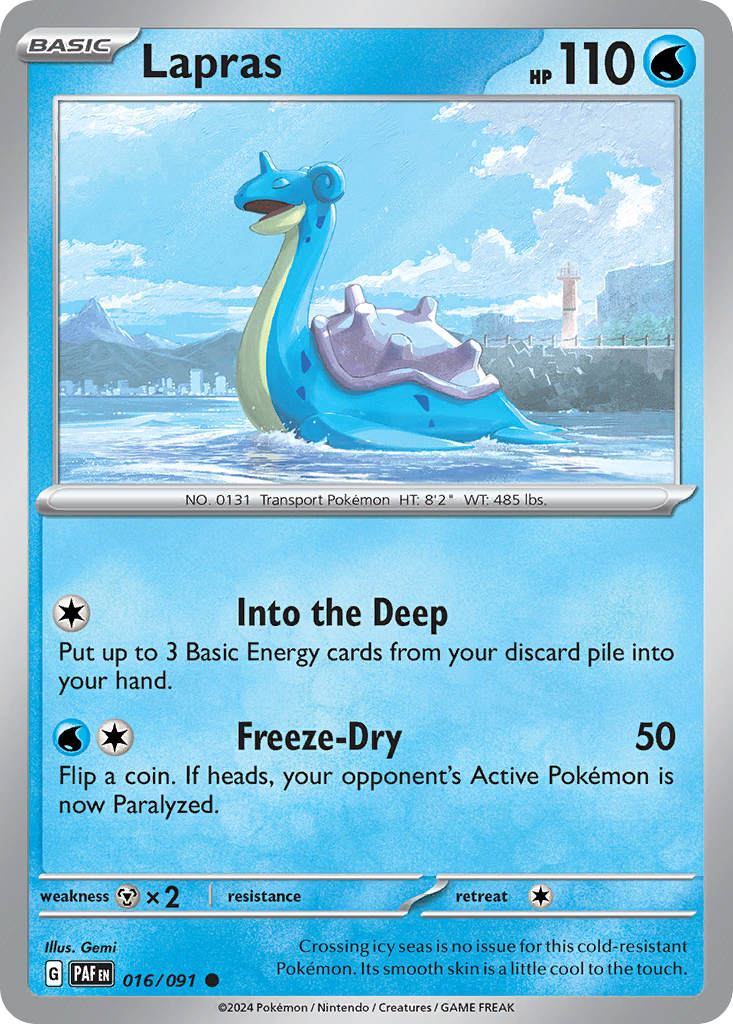 Lapras - 016/91 - EN Lapras - 016/91 - EN