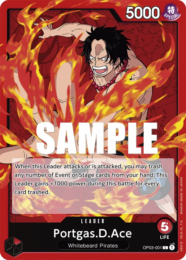 Portgas.D.Ace - OP03-001 Portgas.D.Ace - OP03-001
