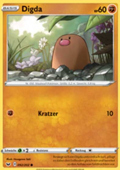 Digda 092/202 - Pokémon TCG