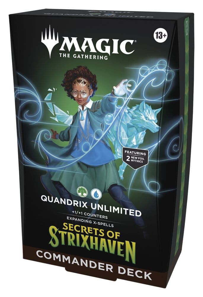 Magic the Gathering Secrets of Strixhaven - Quandrix Unlimited Commander Deck - EN