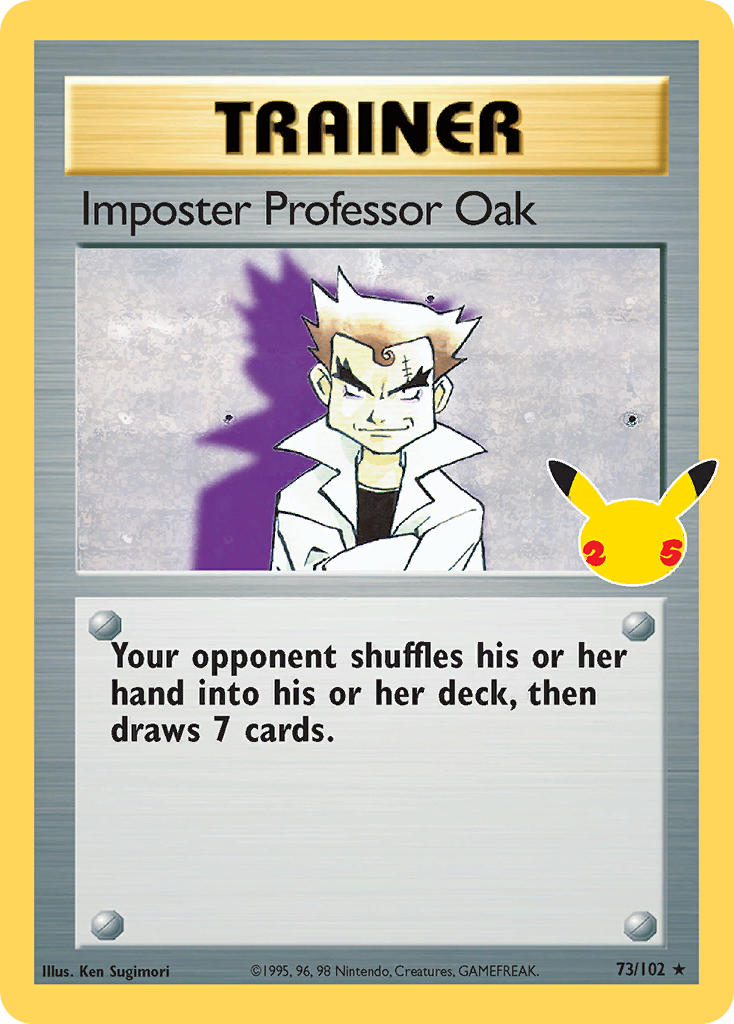 Imposter Professor Oak - 73/102 - EN