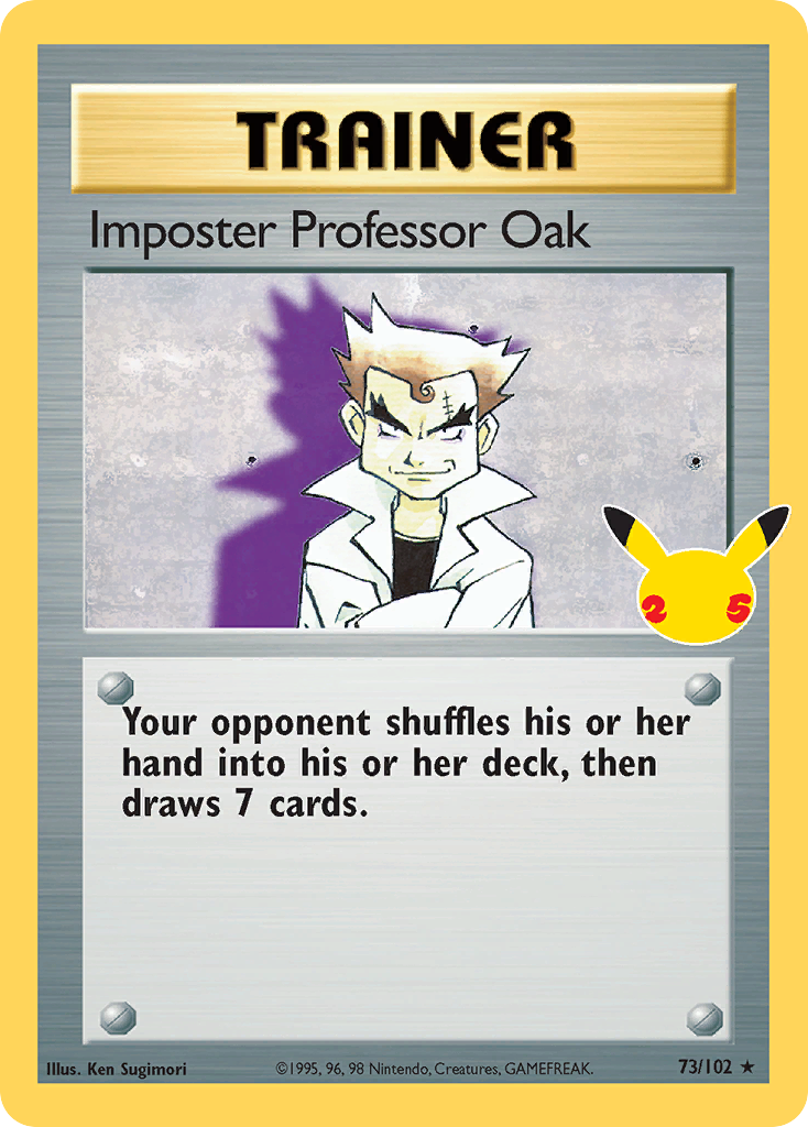 Imposter Professor Oak - 73/102 - EN Imposter Professor Oak - 73/102 - EN