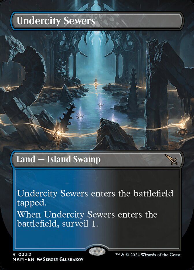 Undercity Sewers - MKM 332 - Foil - EN - NM Undercity Sewers - MKM 332 - Foil - EN - NM