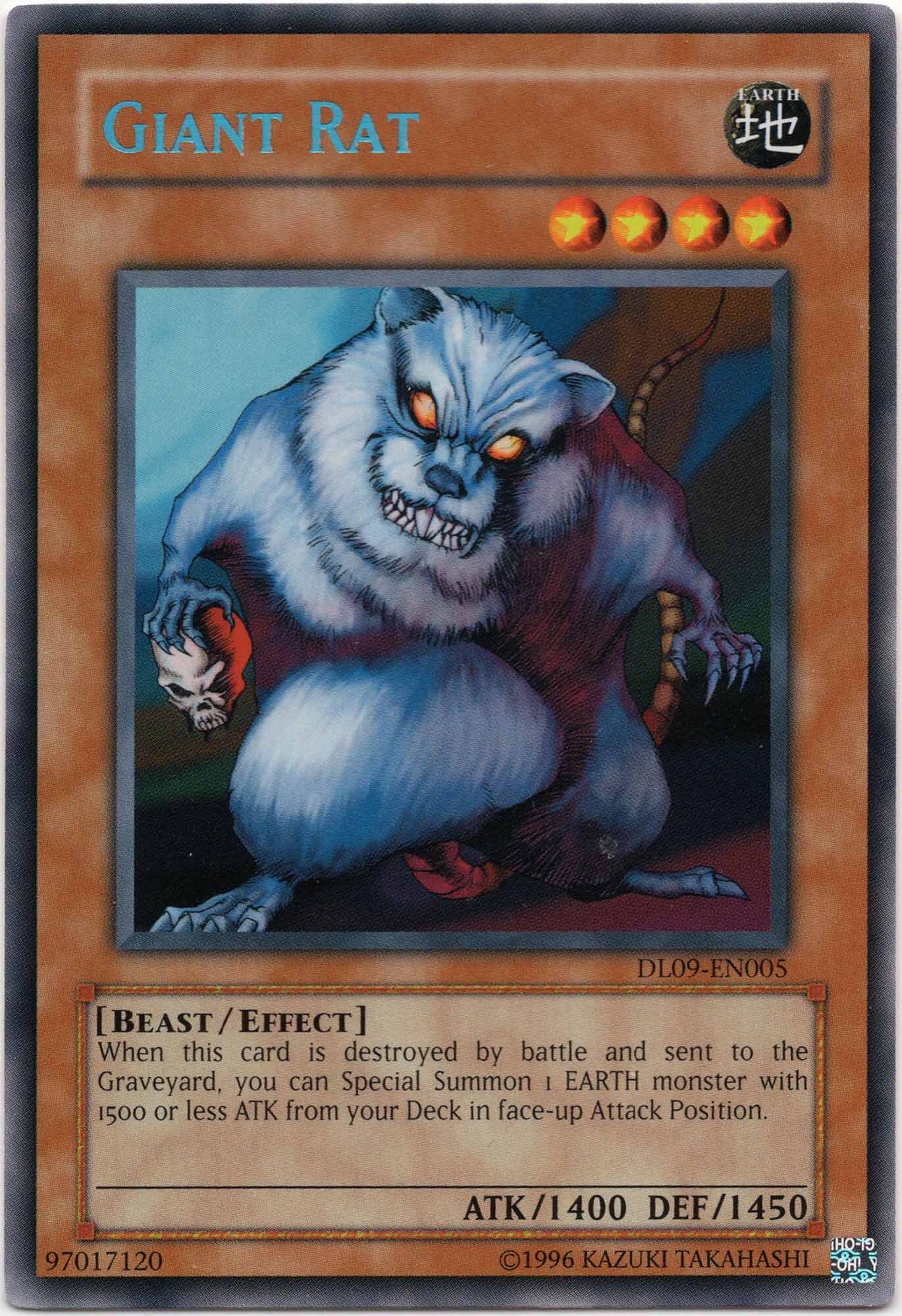 Giant Rat - DL09-EN005 - Rare (Near Mint)