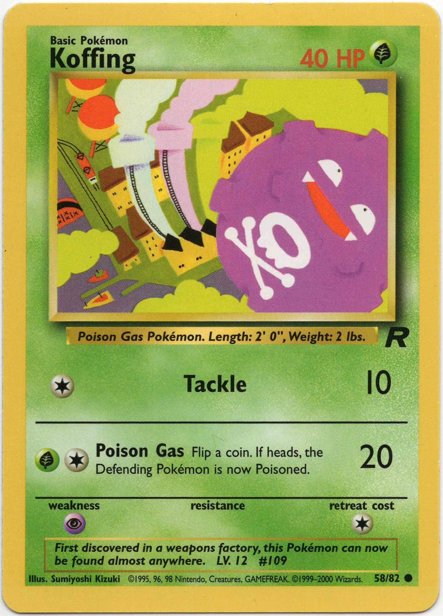 Koffing - 58/82 - Pokémon TCG