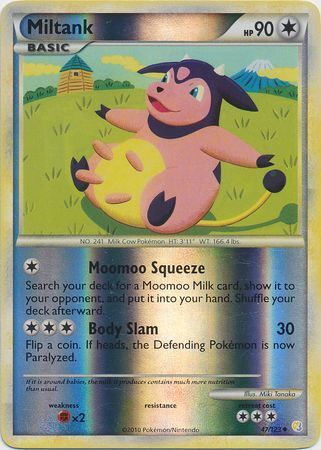 Miltank - 47/123 - Reverse Holo - EN Miltank - 47/123 - Reverse Holo - EN
