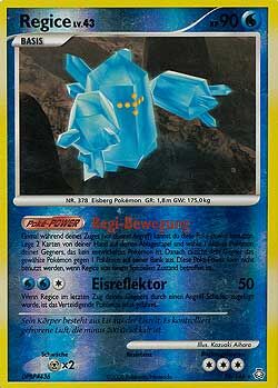 Regice - 36/146 - Reverse Holo - Pokémon TCG - Near Mint - DE