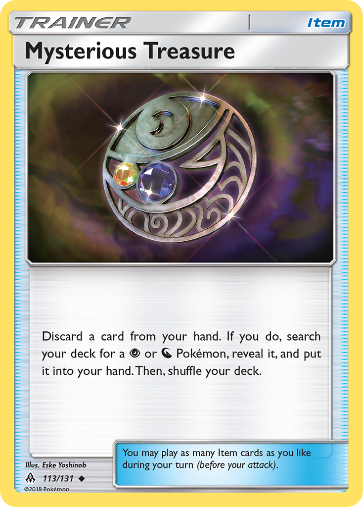 Mysterious Treasure - 113/165 - EN Mysterious Treasure - 113/165 - EN
