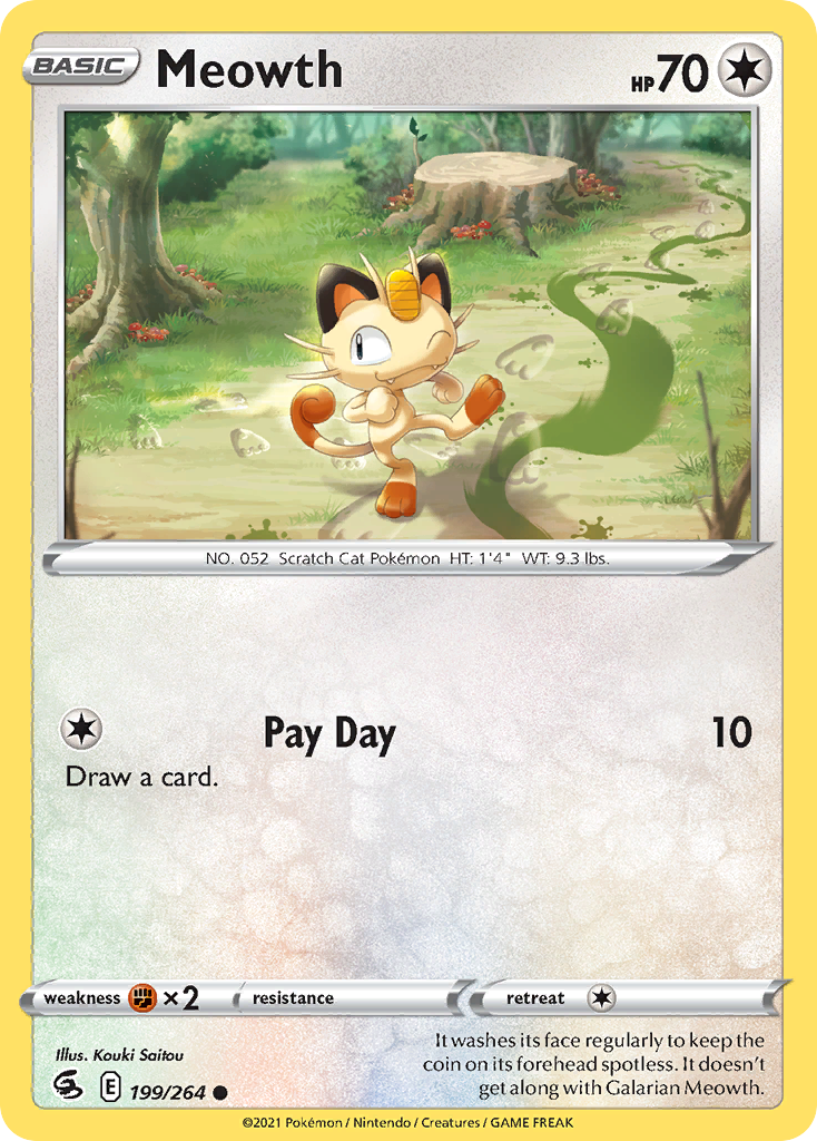 Meowth - 199/264 - EN Meowth - 199/264 - EN