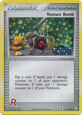 Venture Bomb - 93/109 - Reverse Holo - EN Venture Bomb - 93/109 - Reverse Holo - EN