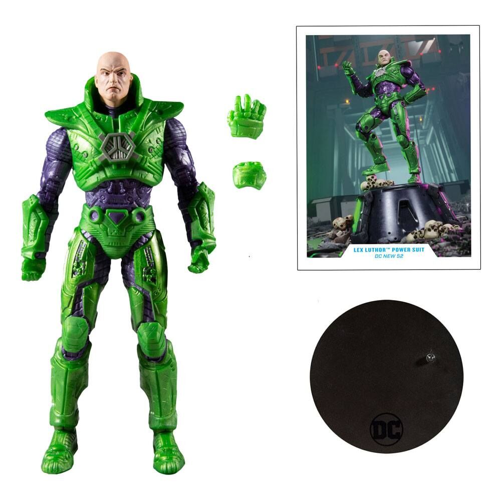 DC Multiverse Actionfigur Lex Luthor Power Suit DC New 52 18 cm