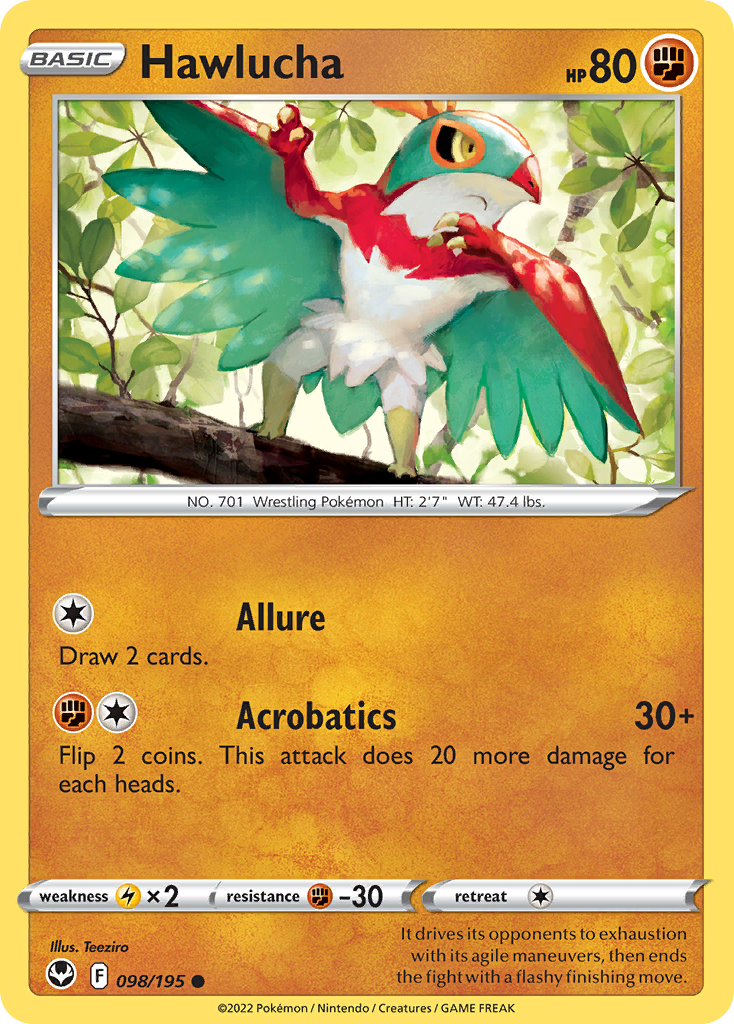 Hawlucha - 098/195 - EN Hawlucha - 098/195 - EN