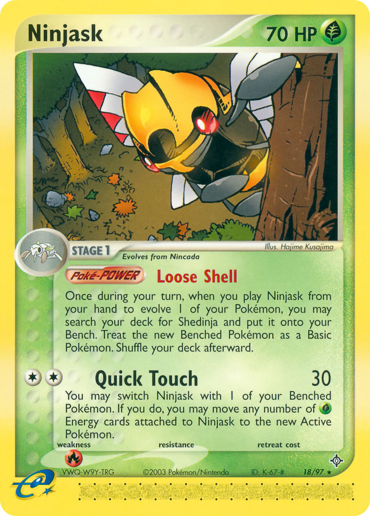 Ninjask - 18/97 - EN Ninjask - 18/97 - EN