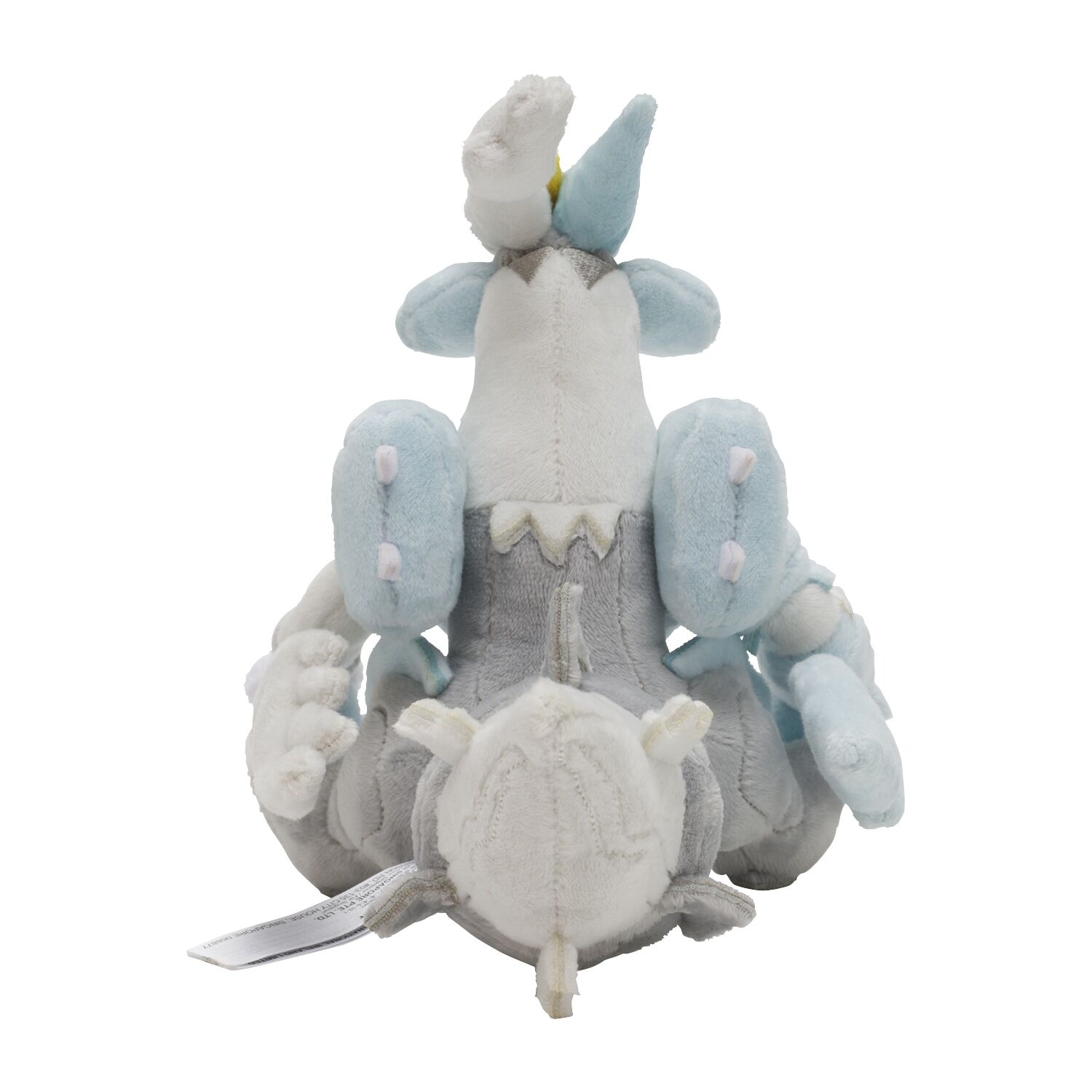 White Kyurem Sitting Cuties Plush - 23 cm