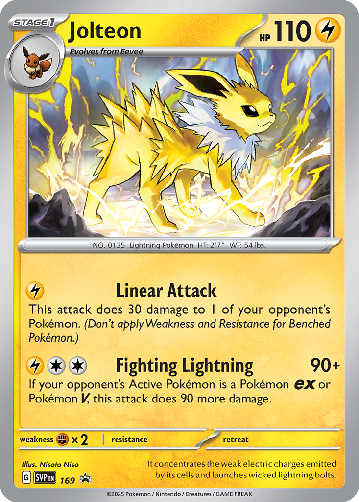 Jolteon - SVP169 - EN