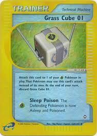 Grass Cube 01 - 124/147 - Reverse Holo - EN Grass Cube 01 - 124/147 - Reverse Holo - EN